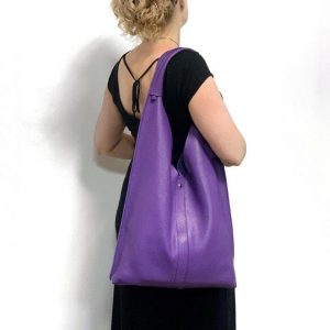 Vibrant Hues and Ukrainian Craftsmanship Explore Our 21-Color Leather Hobo and Shopper Collection