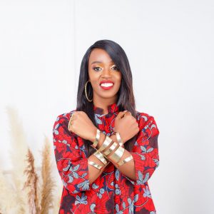 Vibrant Red African Print Top Embrace Bold Style and Cultural Heritage