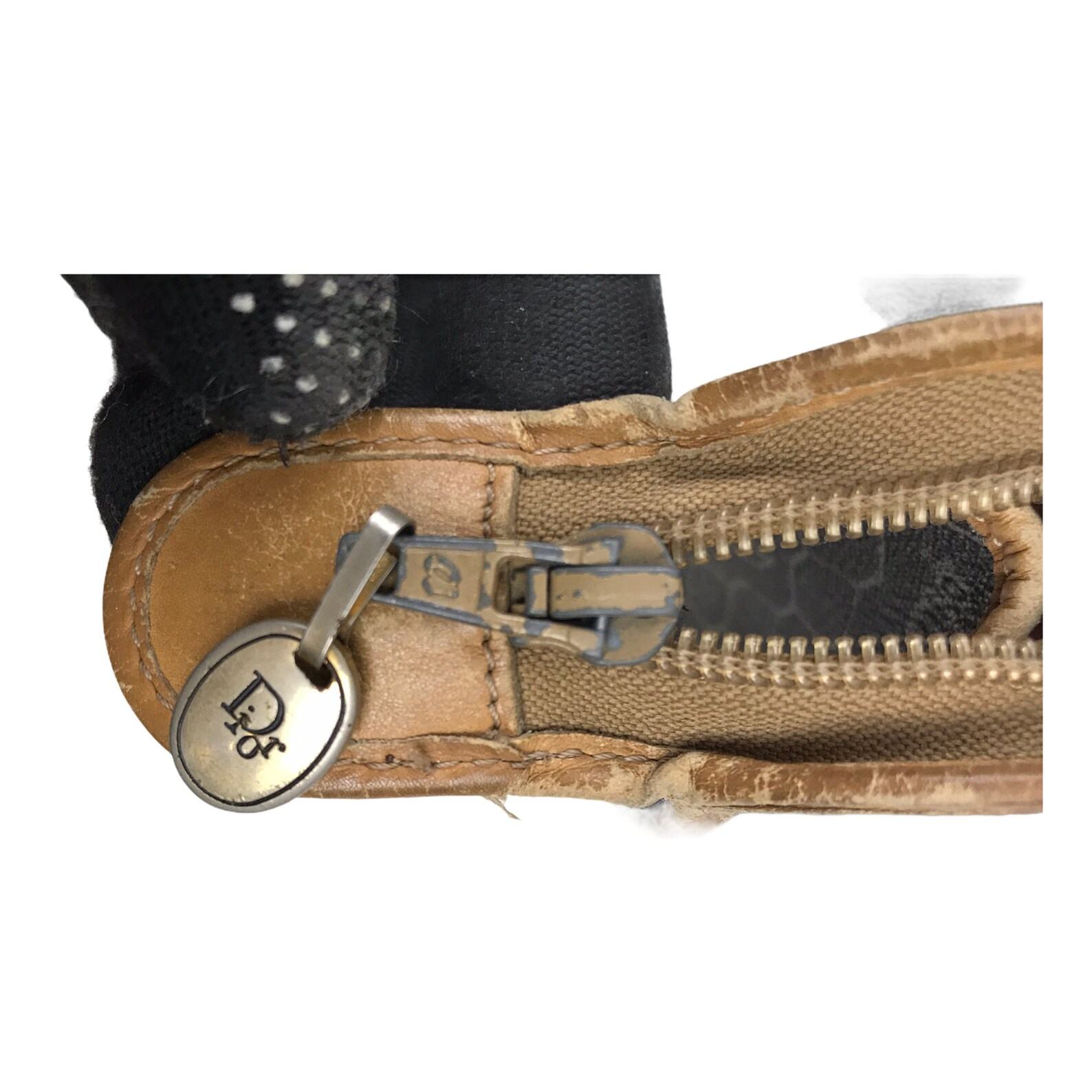 Vintage Christian Dior Zipper Clutch Bag A Timeless Accessory for the Discerning Collector