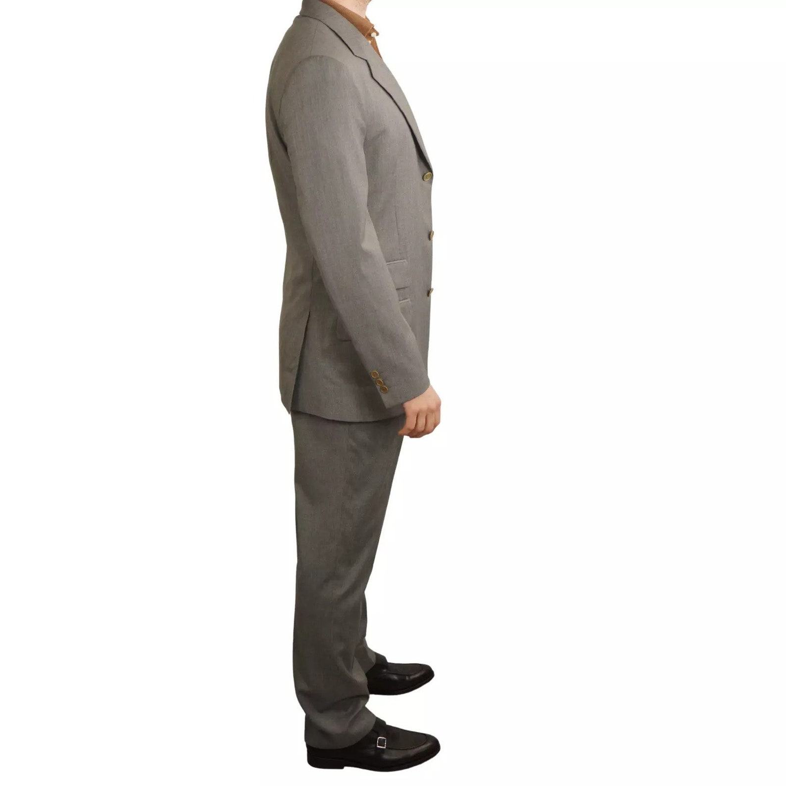 Vintage Gucci 90’s Grey Wool Suit – EU50 UK/US40