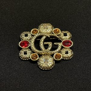 Vintage Gucci Brooch A Rare and Exquisite Item for Mom