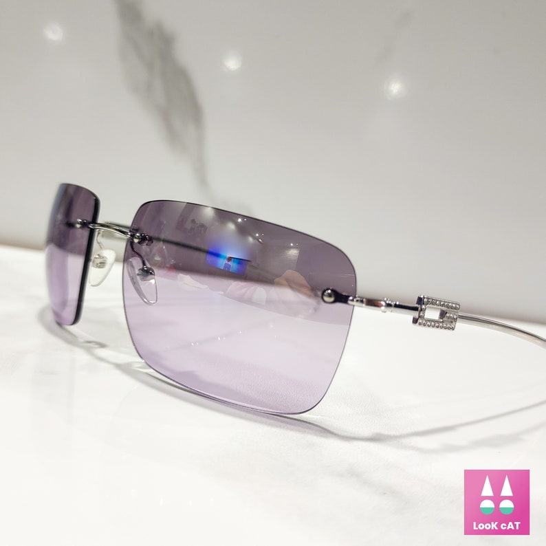 Vintage Gucci GG 1780 Strass Sunglasses Iconic Y2K Glamour