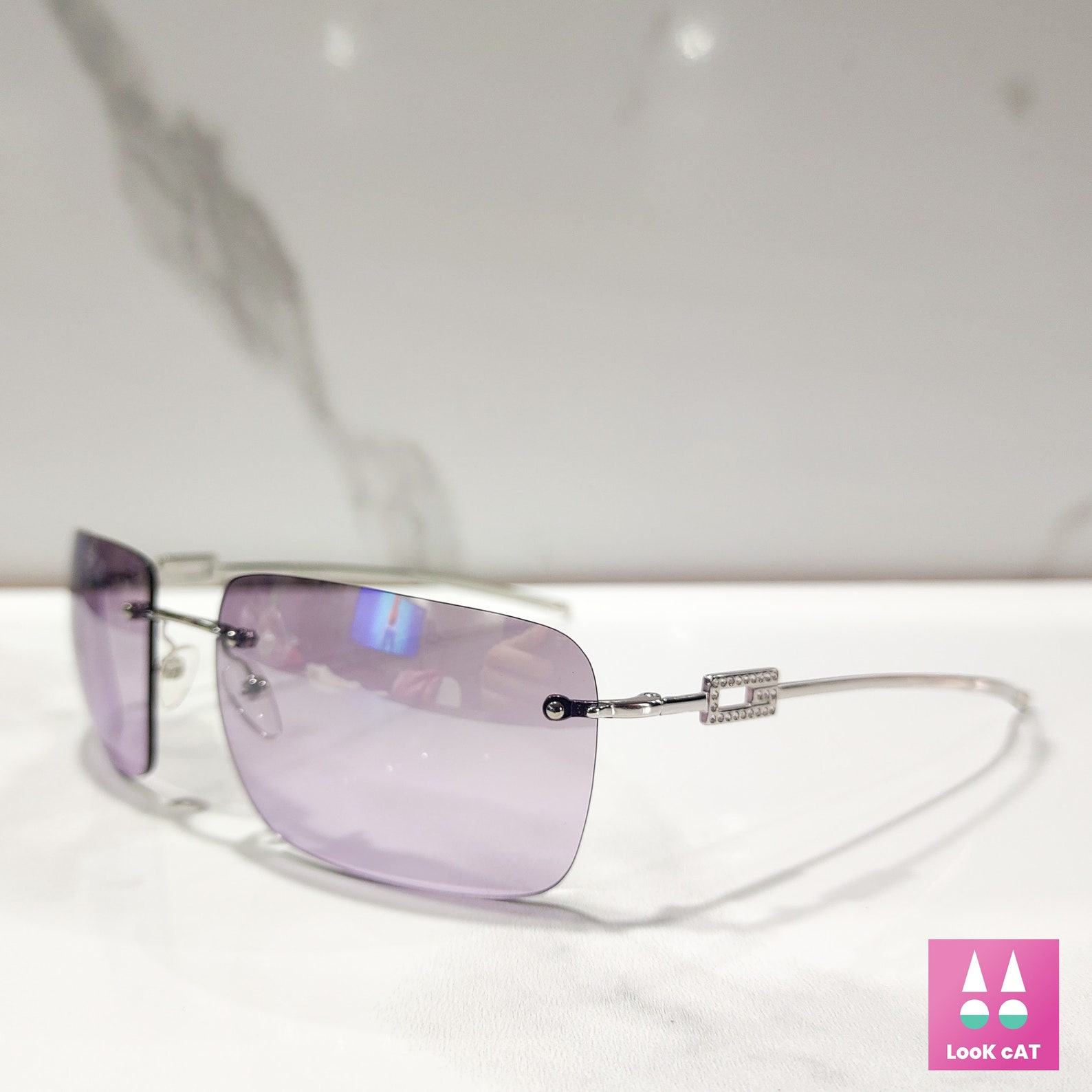 Vintage Gucci GG 1780 Strass Sunglasses Iconic Y2K Glamour