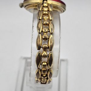 Vintage Gucci Interchangeable Bezel Watch with Rice Links Bracelet in Gold Tone A Timeless Treasure from the 90s