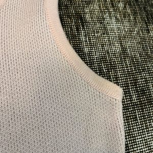 Vintage Gucci Logo G Pink and Baby Blue Knit Mini Dress A Timeless Fashion Statement