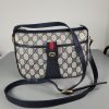 Vintage Gucci Ophidia Blue Navy Monogram Crossbody Bag A Timeless Classic