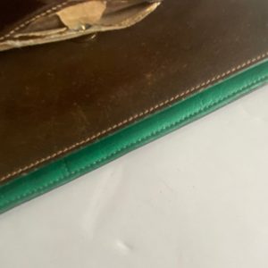 Vintage Gucci Two-Tone Leather Change Purse A Timeless Accessory from the 1970s