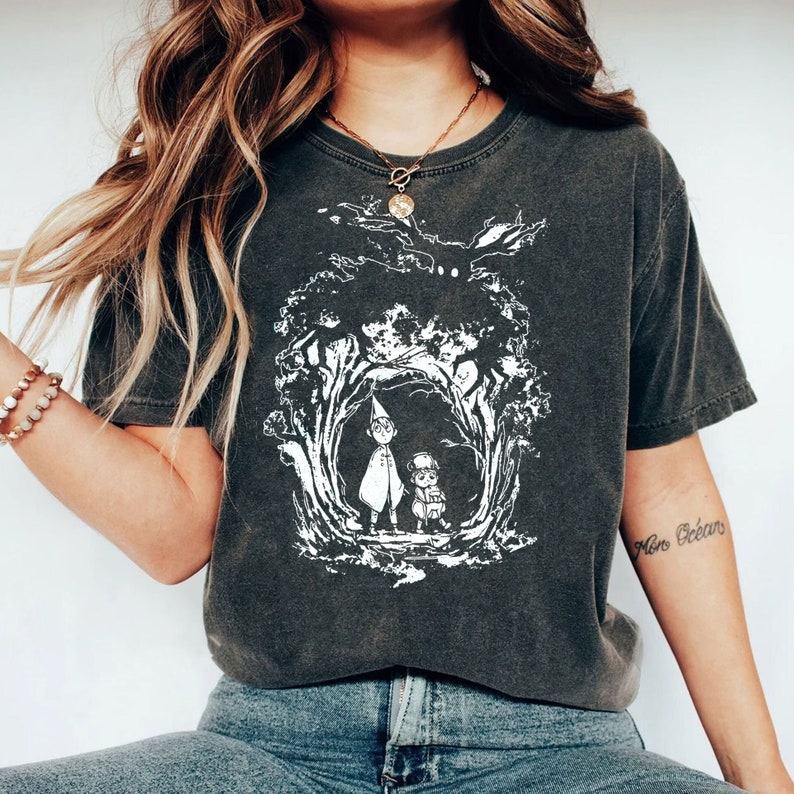 Vintage Over The Garden Wall Halloween Shirt Pottsfield’s Spooky Harvest