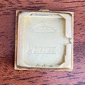 Vintage ROLEX 18k Gold Cocktail Watch with Fluted Bezel A Timeless Masterpiece