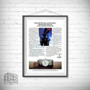 Vintage Rolex 1982 Datejust Chrono Watch Magazine Advertisement A Timeless Classic for Collectors and Enthusiasts