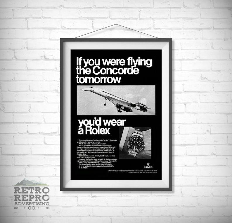 Vintage Rolex Concorde Pilot Watch A Timeless Classic from the Golden Age of Aviation