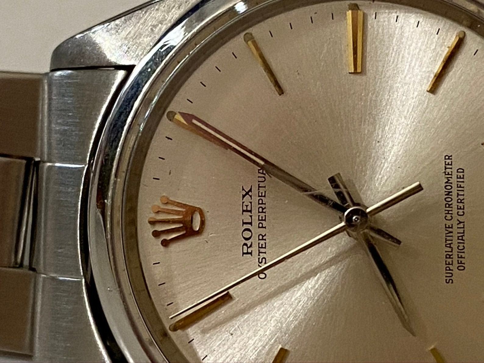 Vintage Rolex Oyster Perpetual 1002 A Timeless Treasure from the 1980s - Image 5