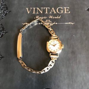 Vintage Rolex Tudor 9ct Gold Art Deco Women’s Timepiece Restored to Timeless Elegance