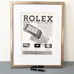 Vintage Rolex Watch Poster A Timeless Treasure for Watch Enthusiasts