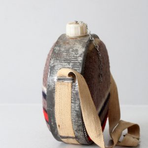 Vintage Saddle Blanket Canteen A Timeless Companion for Your Adventures
