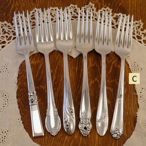 Vintage Silverware Mismatched Fork Sets Elevate Your Table with Timeless Charm