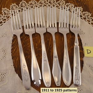 Vintage Silverware Mismatched Fork Sets Elevate Your Table with Timeless Charm