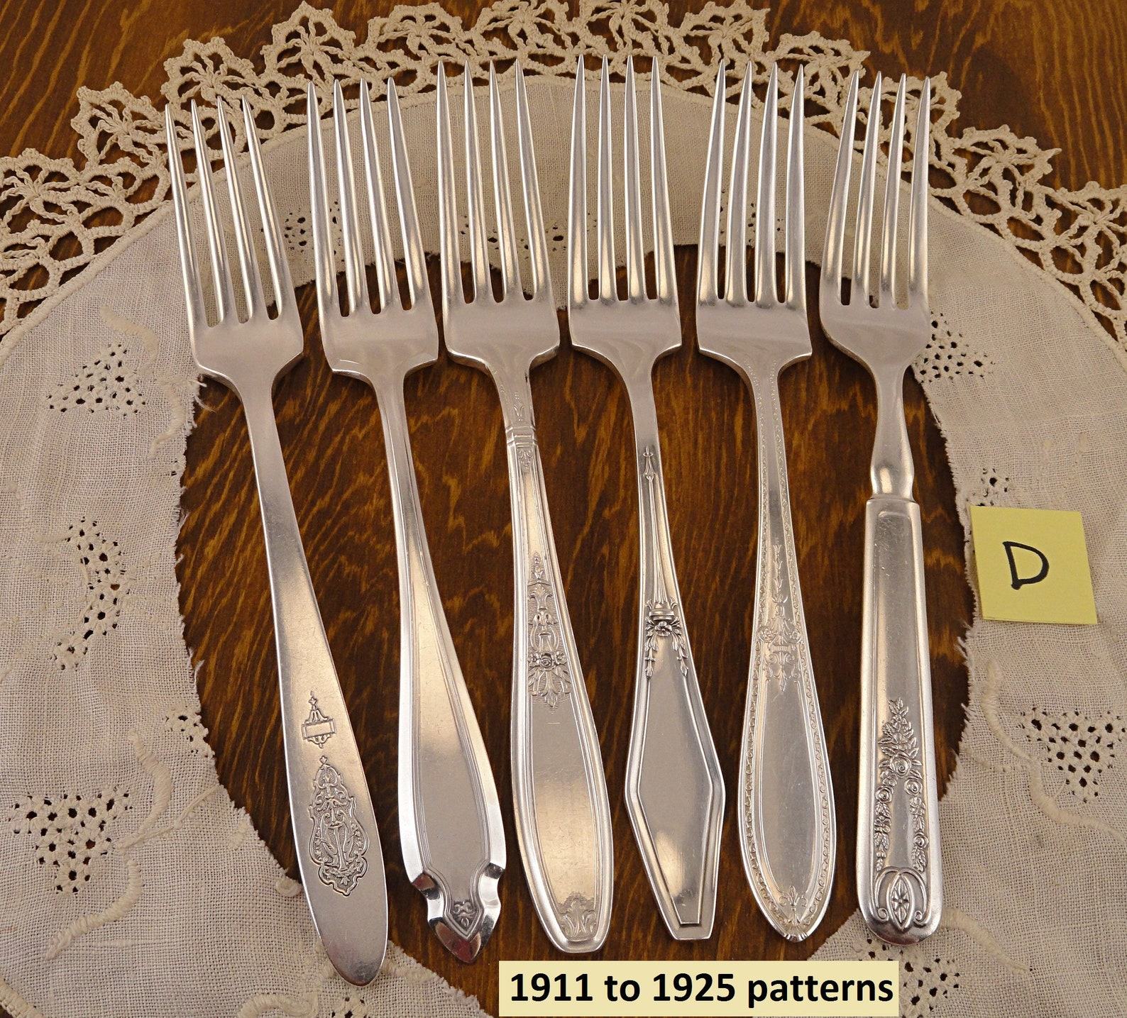 Vintage Silverware Mismatched Fork Sets Elevate Your Table with Timeless Charm - Image 5