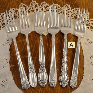 Vintage Silverware Mismatched Fork Sets Elevate Your Table with Timeless Charm