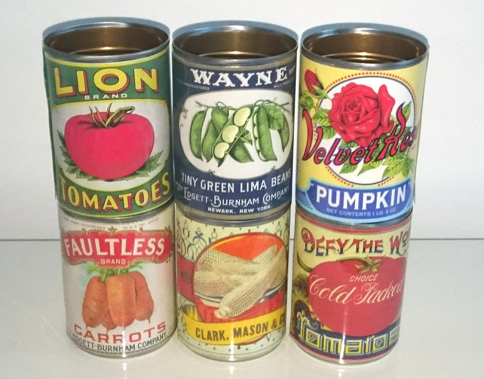 Vintage Tin Can Replicas Rustic Charm for Weddings, Cafes, and Home Decor - Image 5