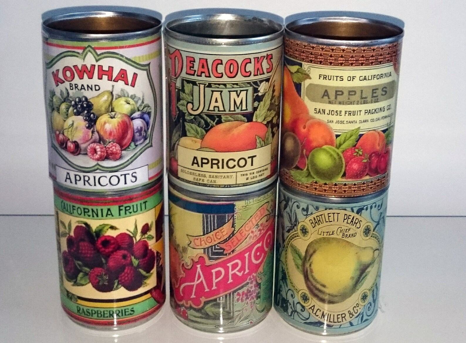 Vintage Tin Can Replicas Rustic Charm for Weddings, Cafes, and Home Decor - Image 4