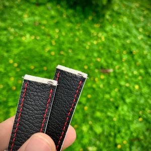 Vintage White Lizard Leather Watch Band for Panerai, Omega, Breitling, IWC, Grand Seiko, Rolex Watch KT29