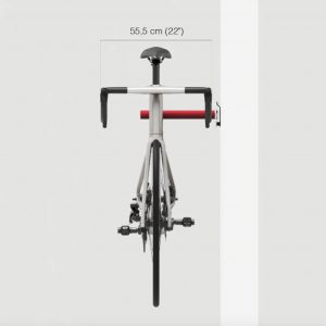 Wall-Mounted Bike Rack Elevate Your Ride with Bonnes Intentions’ White Metal Holder