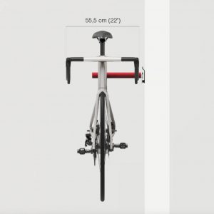 Wall-Mounted Bike Rack Elevate Your Ride with Bonnes Intentions’ White Metal Holder