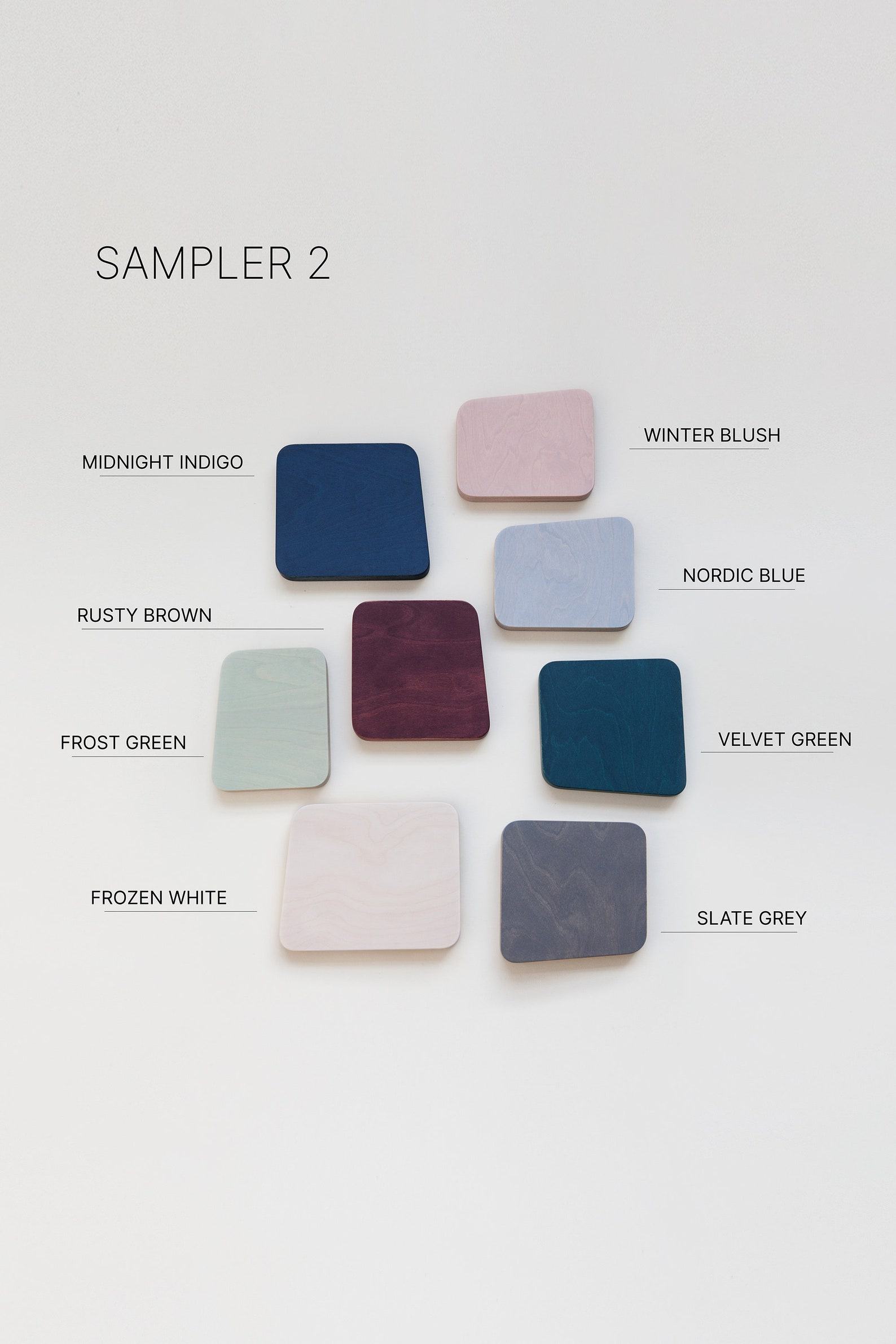 Walnut Wood Stool Versatile Scandinavian Side Table, Plant Stand, and Mid-Century Home Decor - Image 4