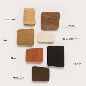 Walnut Wood Stool Versatile Scandinavian Side Table, Plant Stand, and Mid-Century Home Decor