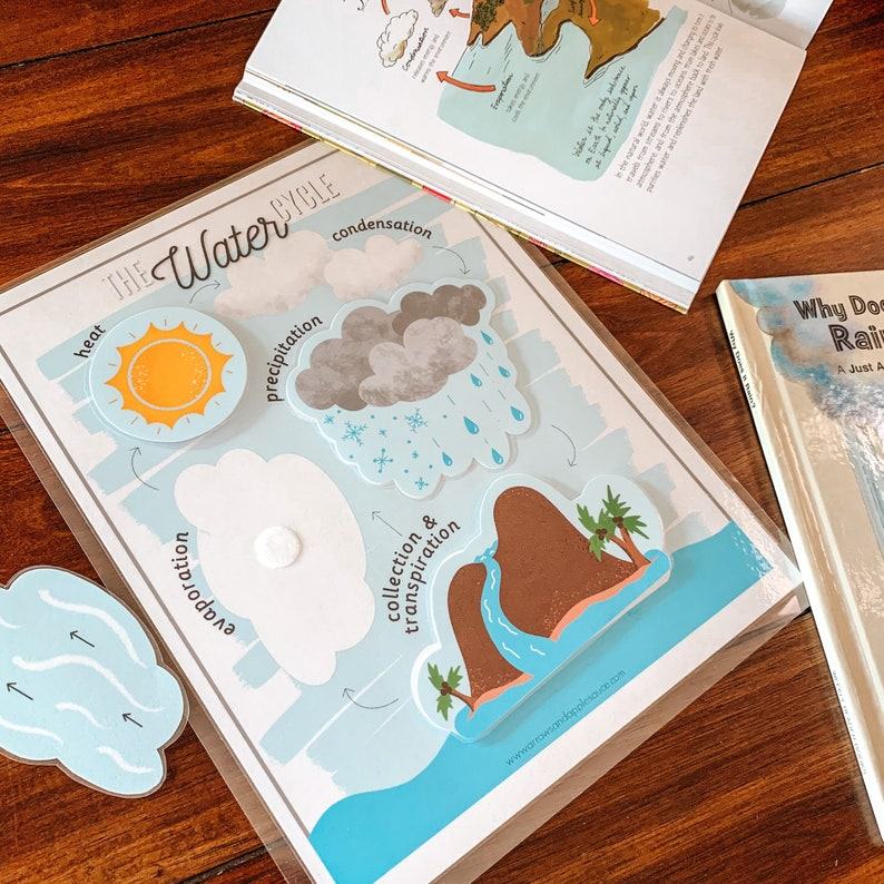 Water Cycle Adventure A Printable Nature Study for Young Explorers
