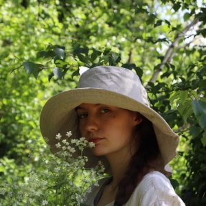 Waterfall Women’s Linen Sun Hat for Unparalleled Sun Protection and Style