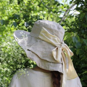 Waterfall Women’s Linen Sun Hat for Unparalleled Sun Protection and Style