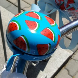 Watermelon-Themed Bicycle Set Ride in Sweet Style