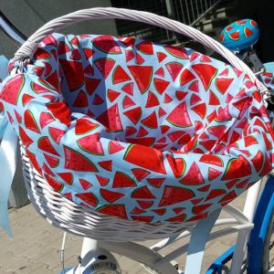 Watermelon-Themed Bicycle Set Ride in Sweet Style