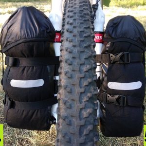Waterproof Bikepacking Fork Bag  Adventure-Ready Cycling Gear & Travel Accessory