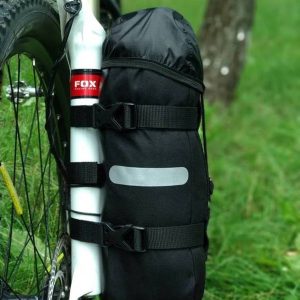 Waterproof Bikepacking Fork Bag  Adventure-Ready Cycling Gear & Travel Accessory
