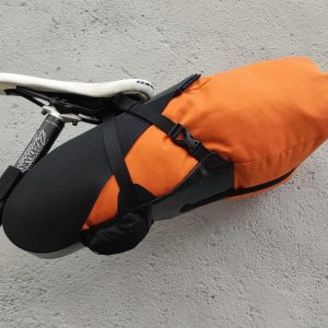 Waterproof Bikepacking Saddle Harness & 13L Dry Bag – Lightweight Bike Travel Gear