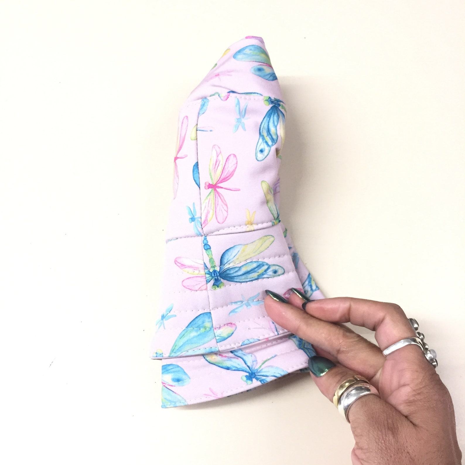 Waterproof Mustard Yellow Bucket Hat Packable, Lightweight Rain Hat for Women