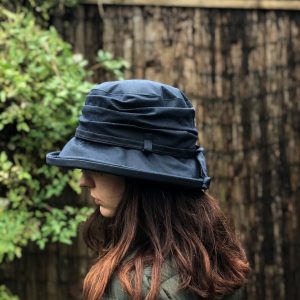 Waterproof Waxed Cotton Rain Hat for Women Stay Dry in Style
