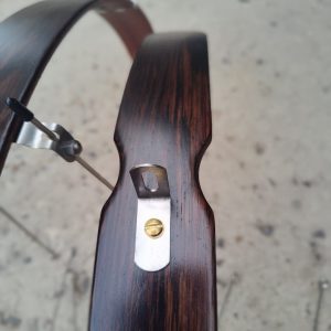 Wenge Wood Bike Fenders Elevate Your Commuter Bike with Handcrafted Elegance