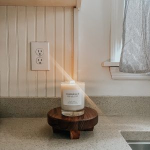 Western Collection Hand-Poured Soy Wax Candle in a Whiskey Glass