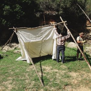 Whelen Lean-to Canvas Tent Experience Authentic Bushcraft and Camping with Rain-Proof, Rot-Resistant Organic Cotton