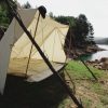 Whelen Lean-to Canvas Tent Experience Authentic Bushcraft and Camping with Rain-Proof, Rot-Resistant Organic Cotton