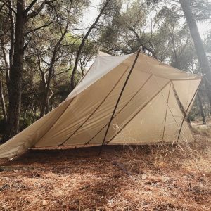 Whelen Lean-to Canvas Tent Experience Authentic Bushcraft and Camping with Rain-Proof, Rot-Resistant Organic Cotton