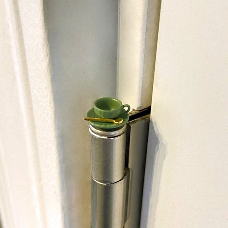 Whimsical Hinge Head Teacup A Unique Cottagecore Door Decor Under $10