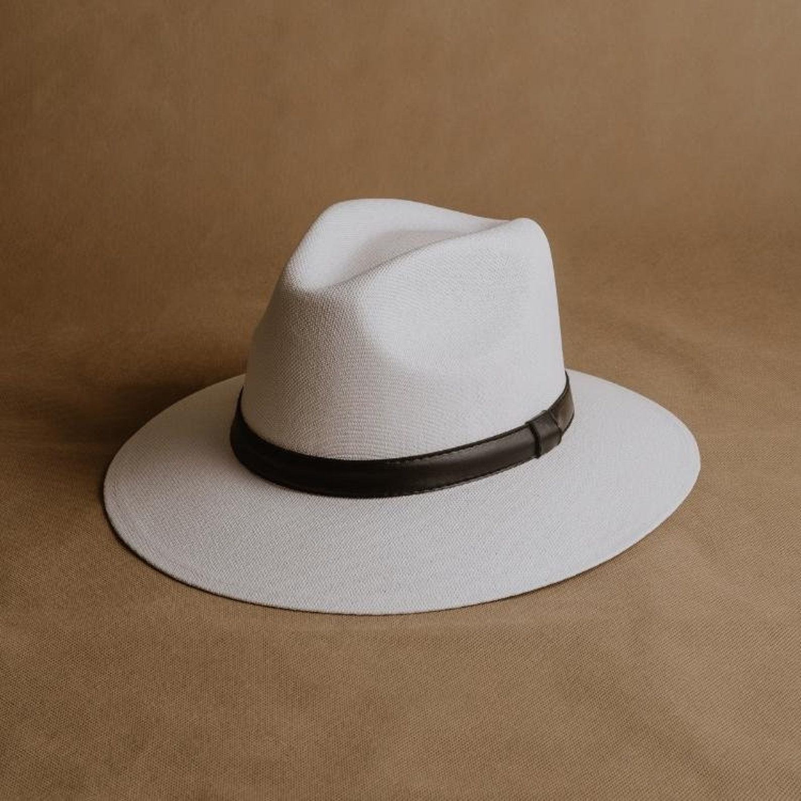 White Panama Straw Fedora The Perfect Summer Accessory for Women
