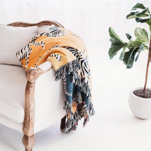 White Tiger Tapestry Majestic Animal Throw Blanket for Home Decor and Warmth