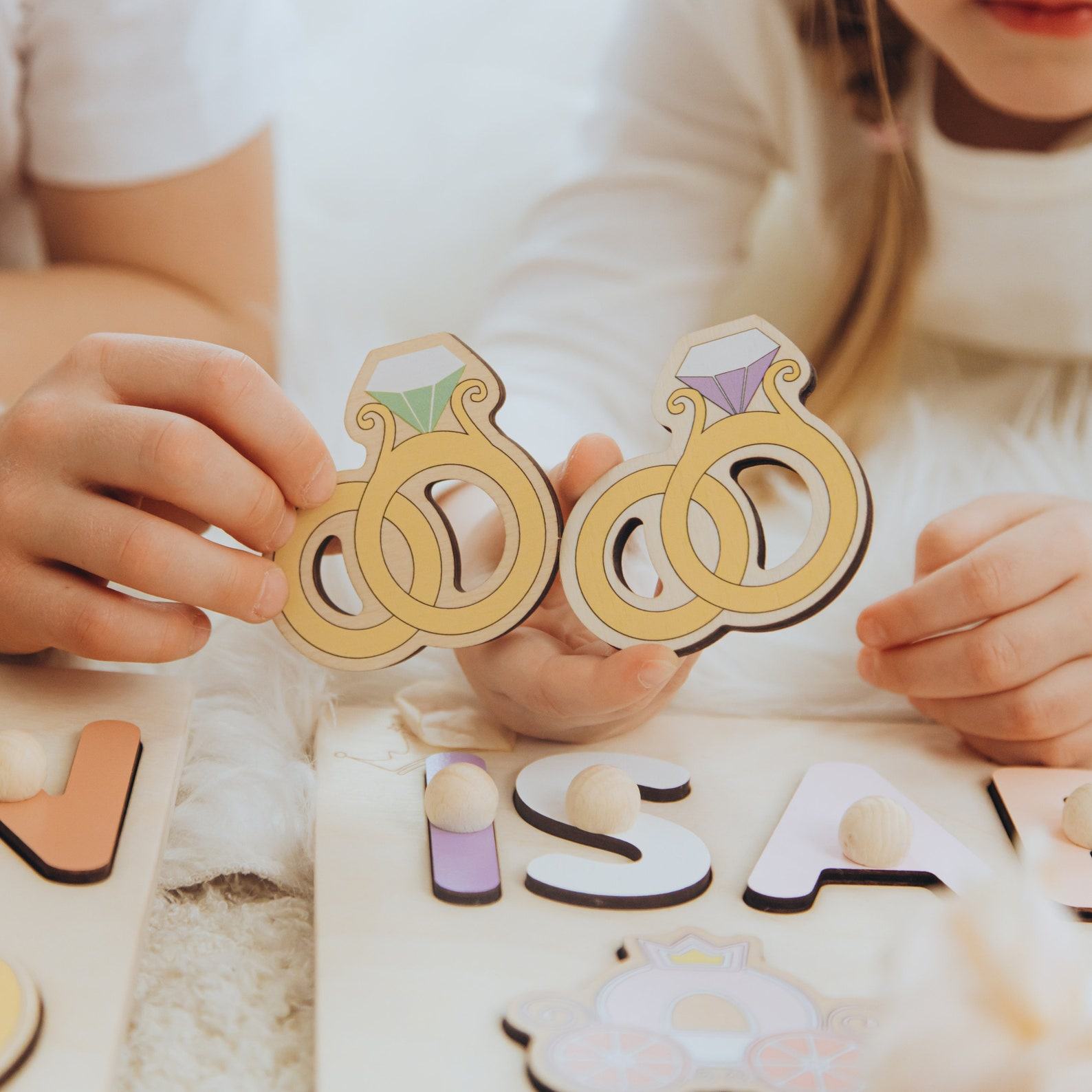 Will You Be My Ring Bearer Puzzle Personalized Ring Bearer Proposal Present – Custom Name