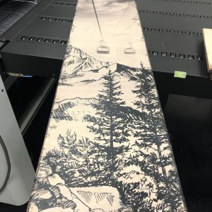 Winter Chairlift Artwork Capture the Thrill of the Slopes with Our Wood Art